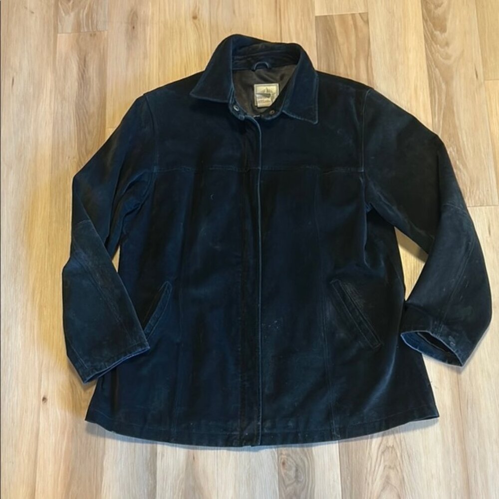 Vintage AMI Black Leather Jacket
